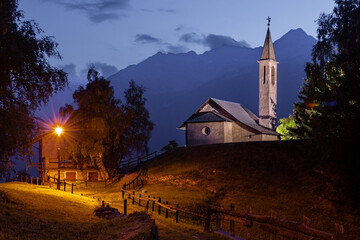View of the beautiful landscape of Bormio