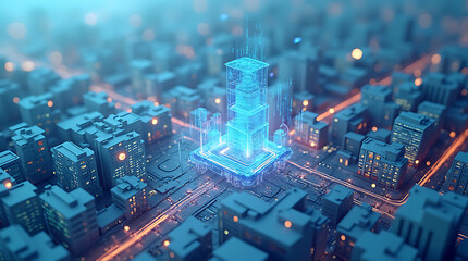 Obraz premium computer circuit board