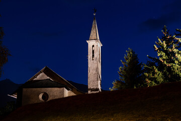 View of the beautiful landscape of Bormio