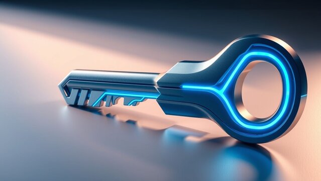 Futuristic Key Design