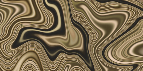 Fototapeta premium Abstract yellow or black marble texture background ink pattern with colorful wavy lines, modern stylist yellow liquid marble, Stylist orange marble texture background with orange stains.