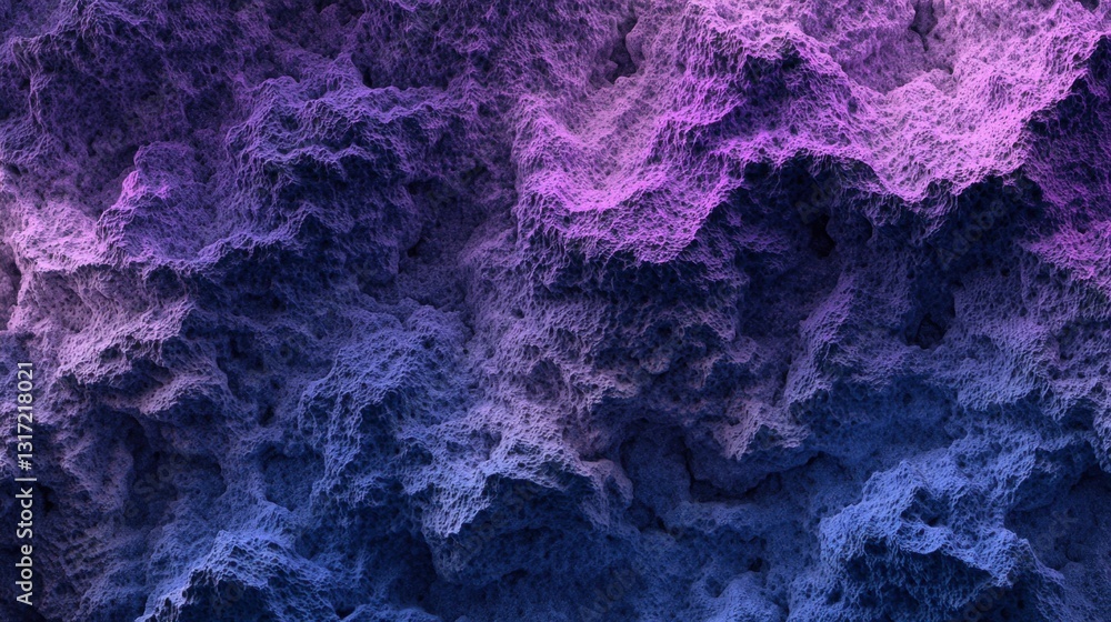 Aufkleber a dark and elegant gradient featuring deep purple and blue tones with a soft noise texture effect.