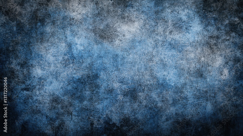 Poster a dark blue and black gradient background with a smooth noise texture effect, creating a modern and 