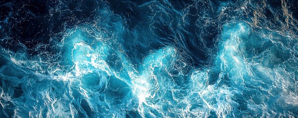 Obraz premium Exotic blue whirlpool in Malta's deep sea showcasing the powerful force of nature evoking strong emotions under a captivating cover of tranquility and danger while enjoying Java vibes.