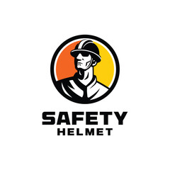 safety helmet with people concept