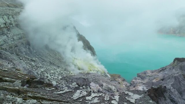 Kawah Ijen, Java island, Indonesia