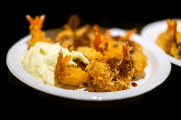 エビフライとタルタルソース