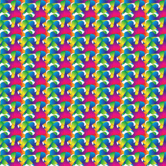 seamless geometric floral pattern mandala background wallpaper