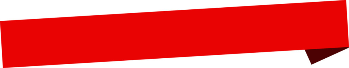 Obraz premium Red ribbons. Vintage. A simple of ribbons. Vector graphics