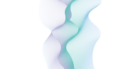 Vector background with abstract neon shapes in gradient pastel colors. Poster with blurred effect. Asymmetric composition. Applicable for landing page, invitation, advertisement. Eps 10