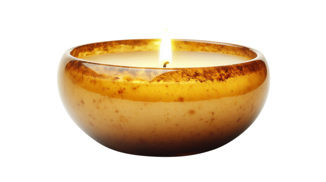 静かに灯るロウソクの炎が暗闇を照らす神秘的なシーン。generative ai