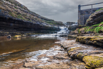 Cliffs at el Bolao Cantabria Spain