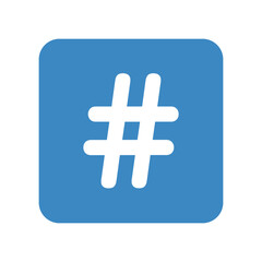 Hashtag Symbol

