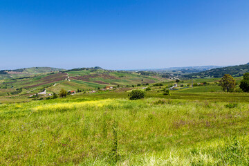Paesaggio vastese Chieti Abruzzo sulla