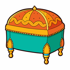 ottoman vector illustration