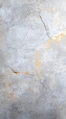 Obraz premium Smooth Grey Concrete Wall Background with Texture and Cracks for Versatile Design Use