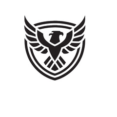 Obraz premium shield with wings