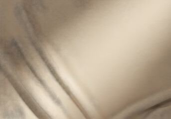 Subtle Drape of Soft Beige Textured Fabric