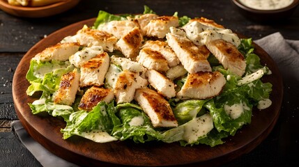 Chicken Caesar Salad Pita, a delicious and healthy meal option with fresh ingredients and vibrant colors