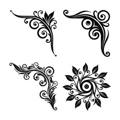 floral design element