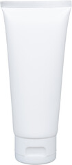 Sunscreen Lotion Tube Mockup – Clean and Professional Packaging Design Isolated Transparent