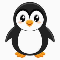 penguin on the beach