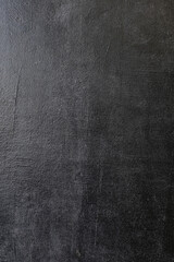 Blank wide screen Real chalkboard background texture in college concept for back to school panoramic wallpaper for black friday white chalk text draw graphic. Empty surreal room wall blackboard pale.