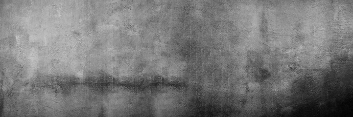 Blank wide screen Real chalkboard background texture in college concept for back to school...