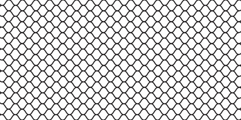 Fototapeta premium Modern grunge pattern for sportswear or soccer goal, volleyball net, basketball hoop, hockey, athletics. Mesh background abstract