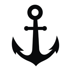 anchor on white background