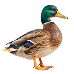 Obraz premium duck isolated on white