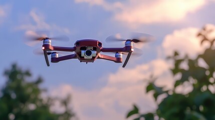 Drone in Flight