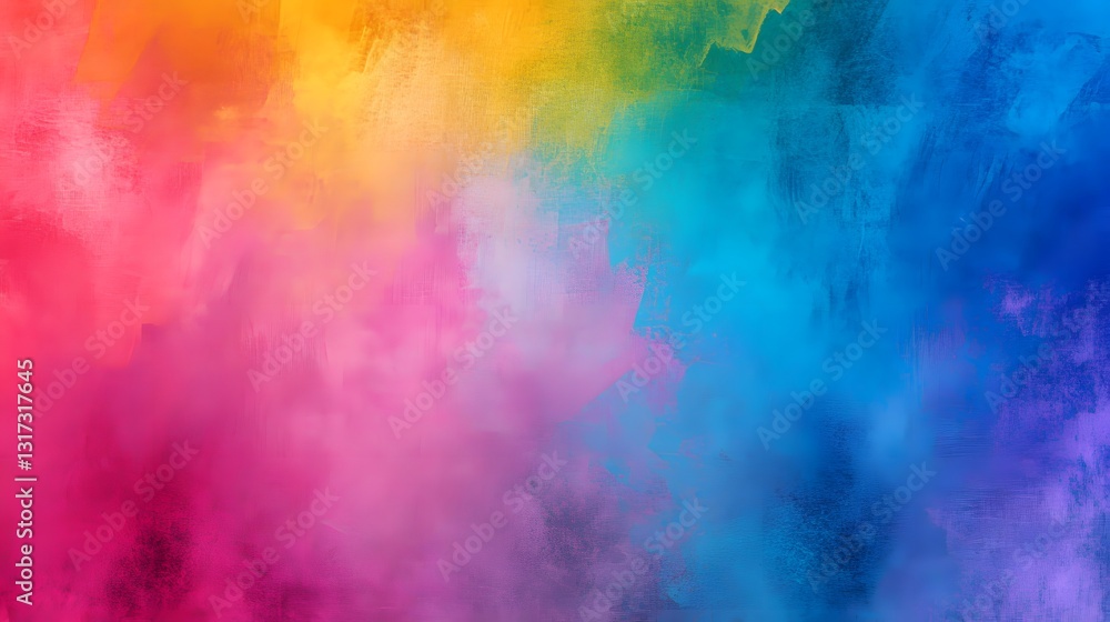 Poster an abstract pastel gradient texture with a soft grainy effect, creating a calming and modern design 