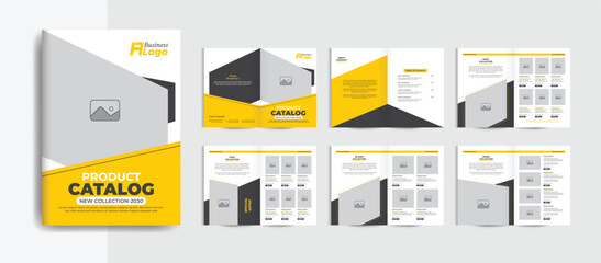 Editable Fashion Product Catalog Design