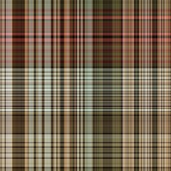 Warm fall gingham tartan check seamless pattern. Woven classic variegated ombre check texture with fabric effect. Repeatable tile for fashion and home decor soft furnishing design. 