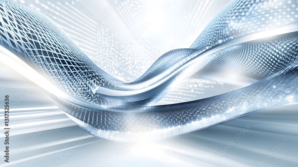 Poster an abstract corporate background with soft gradient tones, creating a modern and professional design