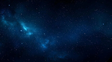 A Majestic Deep Space Nebula With Sparkling Blue And White Stars On A Dark Background Cosmic Galaxy Wallpaper