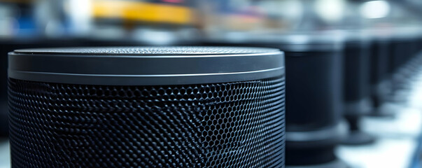 Factory smart speaker production line