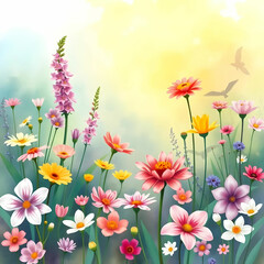 Dreamy-watercolor-garden-with-vibrant-Easter-flowers-and-soft-mist-(1)