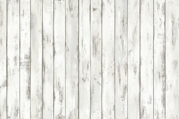 Naklejka premium White wooden plank texture with natural grain pattern. Artificial Intelligence image
