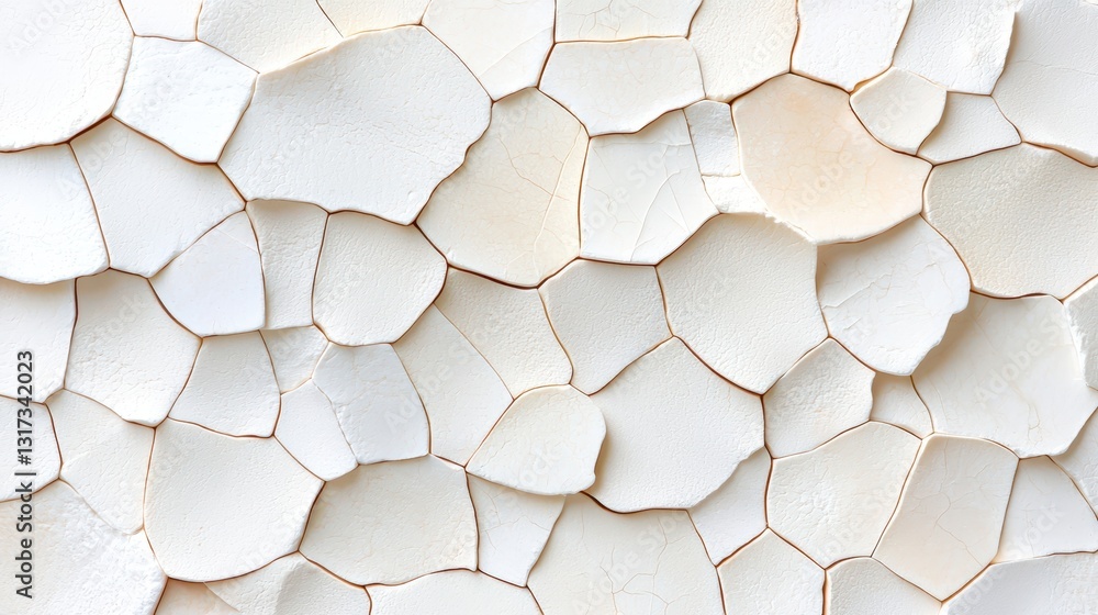 Aufkleber white textured wall, blank canvas with abstract paint patterns for background and design