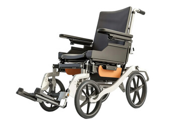 Fototapeta premium wheelchair on white background