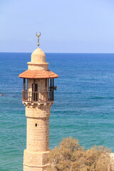 Al-Bahr mosque, Old Jaffa, Tel Aviv, Israel.
