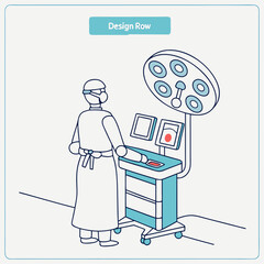 A surgical robot that uses a real-time safety checklist, alerting the surgeon to any procedural discrepancies.
