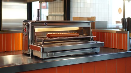 Generic 1950s Stand Moment Warm Chrome Detailed Grill