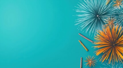 Majestic Fireworks Display Over Historic Temple at Festival Celebration Nighttime Celebration