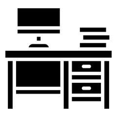 Office Desk Icon