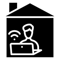 Work From Home Icon