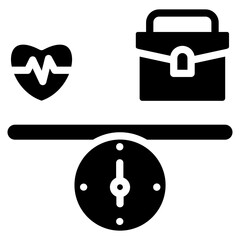 Work Life Balance Icon