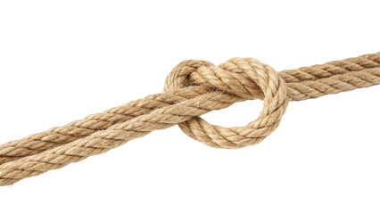Obraz premium rope on a white background